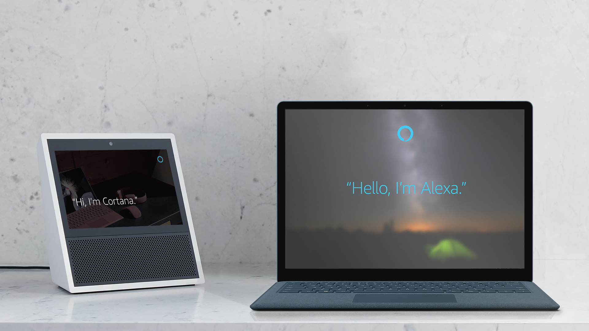 Alexa i Cortana