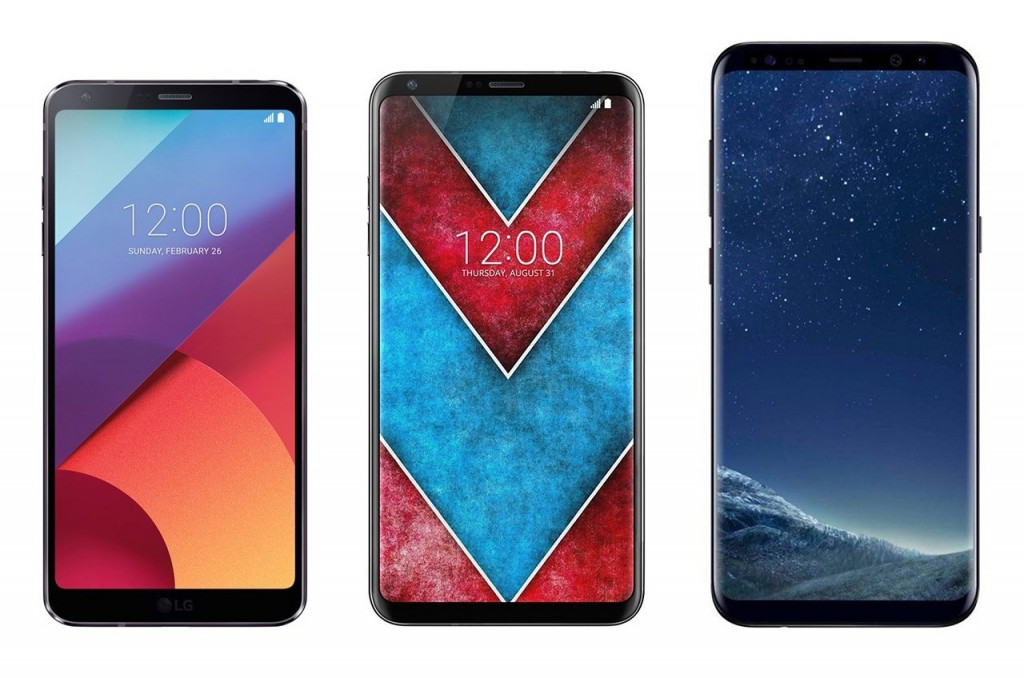 LG G6, LG V30, Galaxy S8