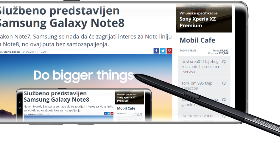 Samsung Galaxy Note8 - Mobil