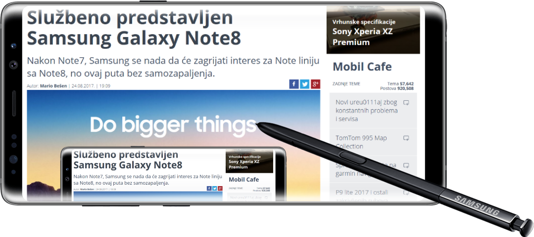 Samsung Galaxy Note8 - Mobil