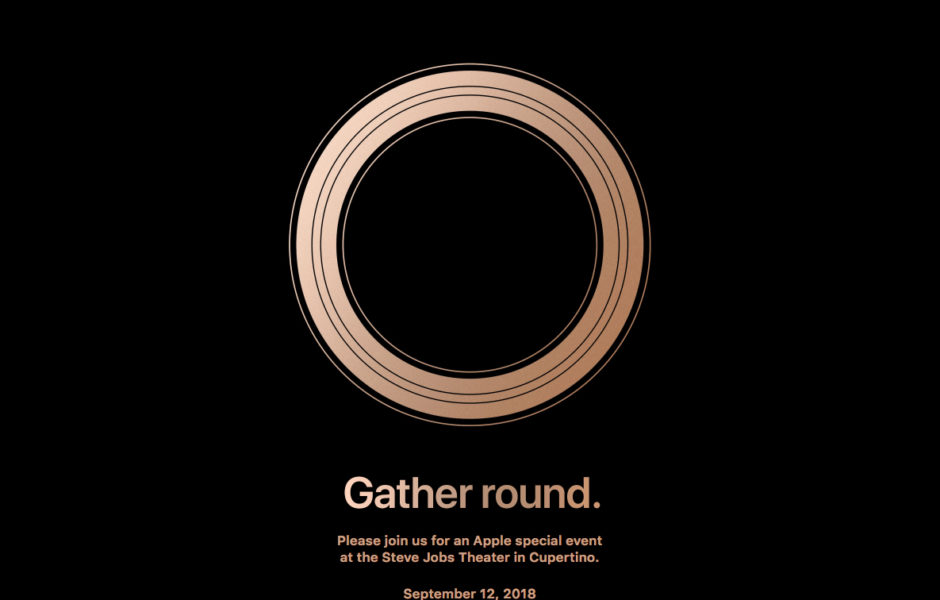 Apple Gather Round event