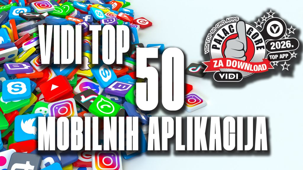 TOP 50 hrvaskih mobilnih aplikacija